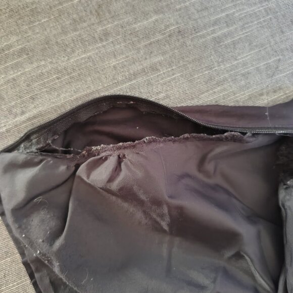 Vintage adidas Track Pants Size XL Charcoal Yellow Mesh Lined Athletic - Picture 8 of 16